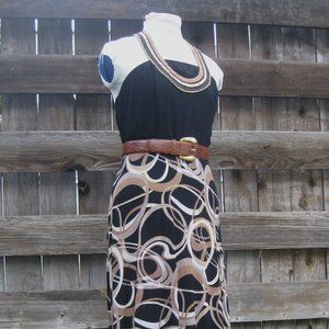 Vintage Fabric, Modern Design Halter Dress
